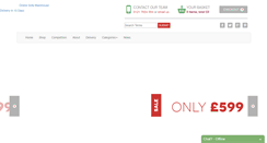 Desktop Screenshot of onlinesofawholesale.com